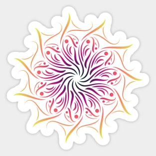 Colorful Mandala Sticker